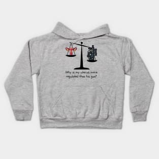 Gun Control Not Uterus Control Kids Hoodie